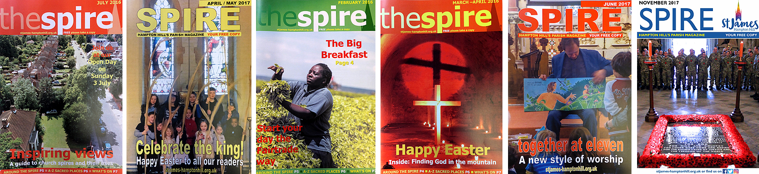 Some Spire magazines